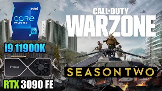 Call of Duty Warzone  RTX 3090  i9 11900K  1080p 1440p amp 4K  High amp Low Settings  Season 2 [upl. by Kelci]