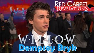 Dempsey Bryk Willow  Red Carpet Revelations [upl. by Elleuqram5]