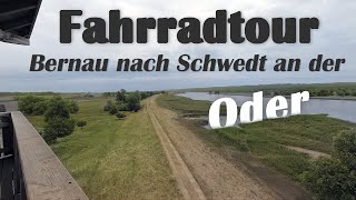 🚲 Fahrradtour von Bernau bei Berlin nach Schwedt Oder  89km [upl. by Hernardo204]