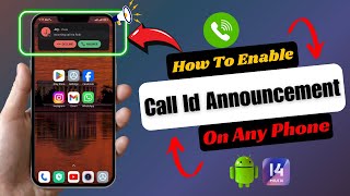 How To Enable Caller ID Announcement On Android  Caller Name Announcer [upl. by Asilak615]