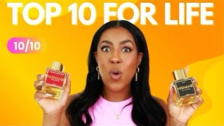 TOP 10 FOR LIFE FRAGRANCES 1010 [upl. by Lenroc396]