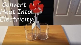 Thermodynamics  Converting Heat Energy Into Electricity Using a Thermoelectric Generator [upl. by Strep]