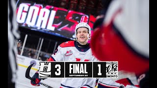 20240920  Hurricanes 3 vs Oil Kings 1 [upl. by Hgielrebma]