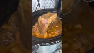 Crockpot Pot Roast comfortfood crockpotrecipes potroast fyp sundaydinner [upl. by Ahsikym]