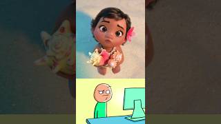 Baby Moana 😂😂 [upl. by Notslar]