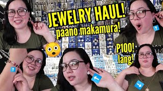 JEWELRY HAUL from Greenhills  Philline Ina Vlogs [upl. by Carey176]