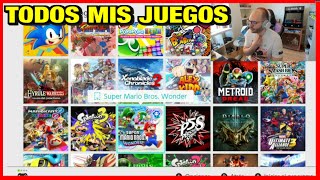 MI EXPERIENCIA PERSONAL CON NINTENDO SWITCH  Todos Mis Juegos  Sasel  coleccion [upl. by Vaientina564]