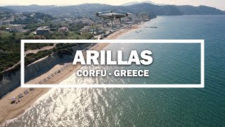 🎬 Arillas  Corfu Greece ✈ Drone [upl. by Seravat905]