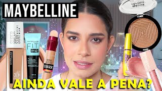 MAYBELLINE EM 2023 ainda VALE A PENA  UMA MARCA UMA MAKE [upl. by Ronna372]