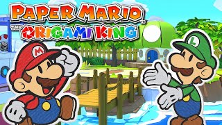 Paper Mario The Origami King THE GREAT SEA 100 FULL GAME PLAYTHROUGH [upl. by Harriet]