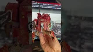 Cardboard Warhammer 40k Mechanicus Onager PrePaint [upl. by Elpmet]