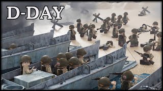 LEGO WW2 BATTLE DDAY NORMANDY LANDINGS [upl. by Cassandre872]