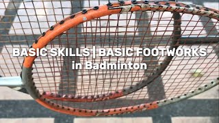 Basic Skills and Footworks in Badminton Group10  PED 032 [upl. by Lazarus]