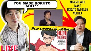 Masashi Kishimoto Review on Boruto  Boruto Two Blue Vortex Confirmed [upl. by Hafital557]