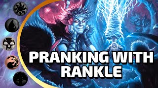 🔴⚫Rankles Prank Boosts Rakdos Sacrifice  MTG Arena Standard Deck List Wilds of Eldraine WOE [upl. by Betsey]