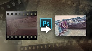 Develop a Negative Film at Home with Photoshop [upl. by Eikceb]