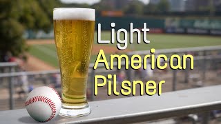 Brewing a Light American Pilsner to celebrate the return of baseball season [upl. by Maier]