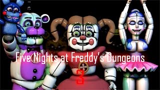 Five Nights at Freddys Dungeons 3  Sister Location  Markiplier [upl. by Ubald]