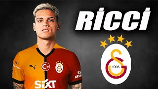 Samuele Ricci 🔴🟡 Welcome to Galatasaray ● Skills  2024  Amazing Skills  Assists amp Goals HD [upl. by Madra177]