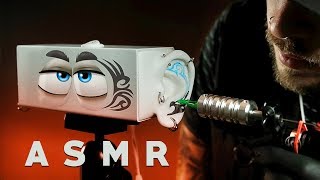 ASMR UNDER YOUR SKIN  Tattoo amp Piercing Tingles from Ear to Ear [upl. by Polky174]