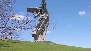 The Motherland Calls Statue in Volgograd  Mamayev Kurgan in Volgograd  Russia Tours amp Travel [upl. by Allegna]