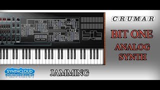 CRUMAR BIT ONE ANALOG SYNTH [upl. by Teilo]