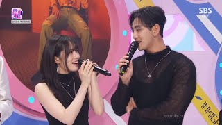 BAEKHOPARK JIWONfromis9  COMEBACK INTERVIEW SBS INKIGAYO 231210 The last EP of 2023 [upl. by Varini]