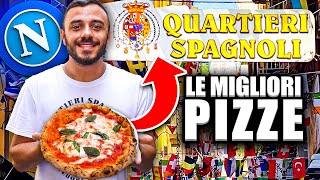 🍕LE 5 MIGLIORI PIZZERIE DEI QUARTIERI SPAGNOLI NAPOLI [upl. by Nicolai]