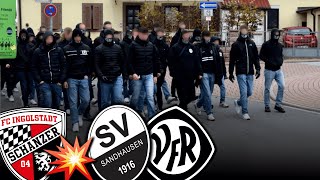 15 vs 40 zwischen Ingolstadt und Sandhausen Aalen auf dem Weihnachtsmarkt [upl. by Enttirb309]