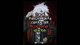 Danganronpa Character Outsmarts Ranking  Top 16 shorts danganronpa edit [upl. by Janka]