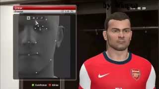 JACK WILSHERE PES 2014 ARSENAL FC by Wingen [upl. by Yllod]