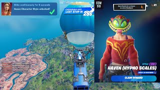 Slide continuously for 8 seconds Hypno Scales Fortnite Haven Mask Styles [upl. by Doig]