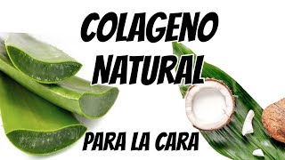 COLAGENO Natural para la Cara  Mascarilla para quitar Arrugas y Manchas [upl. by Markos]