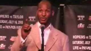 Bernard Hopkins quotIts about Jermain Taylor and Bernard Hopkinsquot [upl. by Seem]