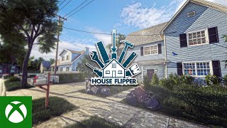 House Flipper  Official Game Pass Gameplay Trailer [upl. by Nehttam]