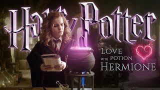 Youre making Amortentia Love potion w Hermione 💜Ambience  Dialogue  Harry Potter ASMR Valentines [upl. by Rosemare186]