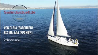 Segeln von Sardinien nach Spanien im Oktober 2019 [upl. by Anival]