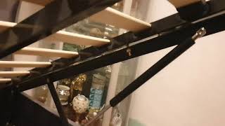 How to assembly Ottoman Bed  Gasket is stuck  leaver dont go down [upl. by Tybalt]