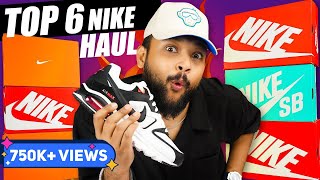 6 Best NIKE White ShoesSneakers for Men 🔥 NIKE Haul Unboxing amp Review 2023  ONE CHANCE [upl. by Elad115]