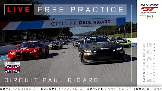 LIVE  Free Practice  Circuit Paul Ricard  2024 Fanatec GT Europe English [upl. by Komara]