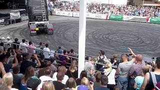 GTI Treffen Gummiplatz Reifnitz MAN LKW Drift [upl. by Hendrik]