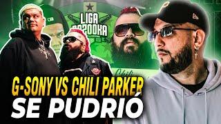 🔞 SE CRUZARON LOS LÍMITES ❌  CHILI PARKER VS G SONY  LIGABAZOOKA [upl. by Ardnikat844]