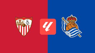 SEVILLA vs REAL SOCIEDAD  LALIGA 20242025 Journée 12  Full Match  Efootball Prediction [upl. by Dulla]