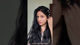 Wavy hair ✨🫰 wavyhair longhairstyle youtube [upl. by Yesor]