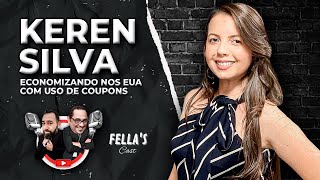 KEREN SILVA  PROFESSORA DE COUPON  OS FELLAS CAST AO VIVO [upl. by Coltun]