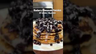 Tasty pasta and blueberry 😋 pancakes 🥞ytshorts food fitnessfood chickenpasta [upl. by Haneehs]