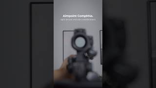 AIMPOINT COMPM4s sight picture shorts shootingdrill [upl. by Centonze]