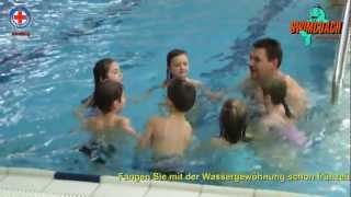 kostenloser Anfänger Schwimmkurs  Teil 2  Wassergewöhnung  von Swimcoach Deutschland [upl. by Znieh]