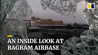 Inside look at abandoned Bagram airbase where US ran its main Afghanistan detention centre [upl. by Cristiano]