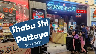 Shabushi by Oishi Buffet Terminal 21 Street Food  Central Pattaya [upl. by Som]